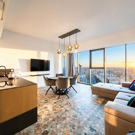 Appartement Ans Hanza Tower - 22nd Floor With View, Swimming Pool, Sauna, Jacuzzi, Viewing Terrace