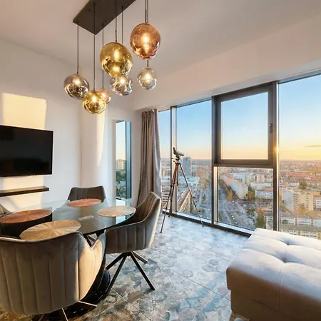 Ans Hanza Tower - 22nd Floor With View, Swimming Pool, Sauna, Jacuzzi, Viewing Terrace Szczecin