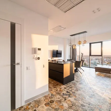 Ans Hanza Tower - 22nd Floor With View, Swimming Pool, Sauna, Jacuzzi, Viewing Terrace * Szczecin