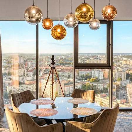 Appartement Ans Hanza Tower - 22nd Floor With View, Swimming Pool, Sauna, Jacuzzi, Viewing Terrace Szczecin